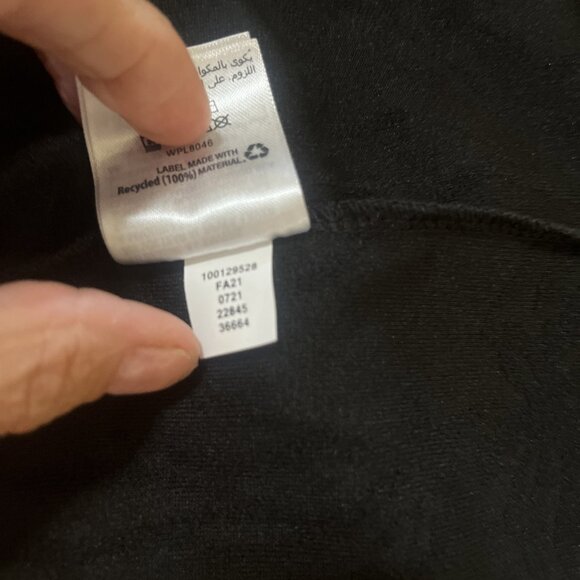 NEW NWT JM Collection Medium Sparkly Silver Black Formal Blouse Shirt Top Dinner - Picture 11 of 11